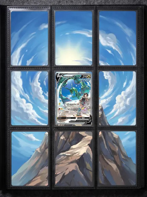 Extended art Rayquaza — Evolving Skies | CaliffoCustomTCG