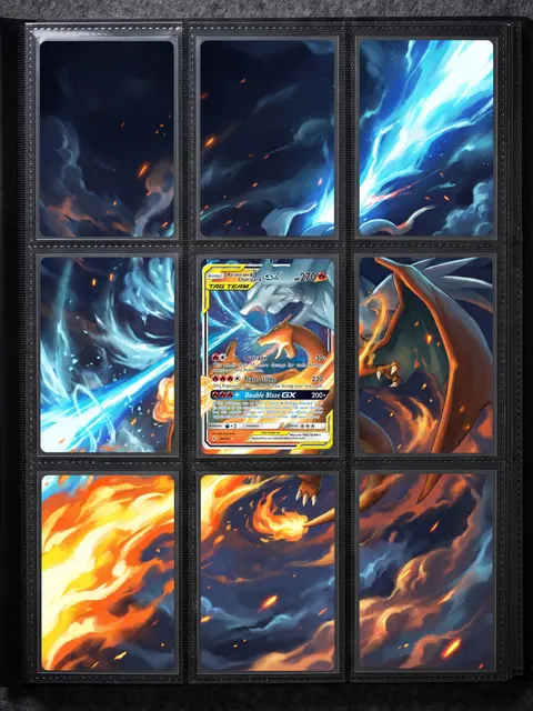 Extended art Reshiram & Charizard — Unbroken Bonds | CaliffoCustomTCG