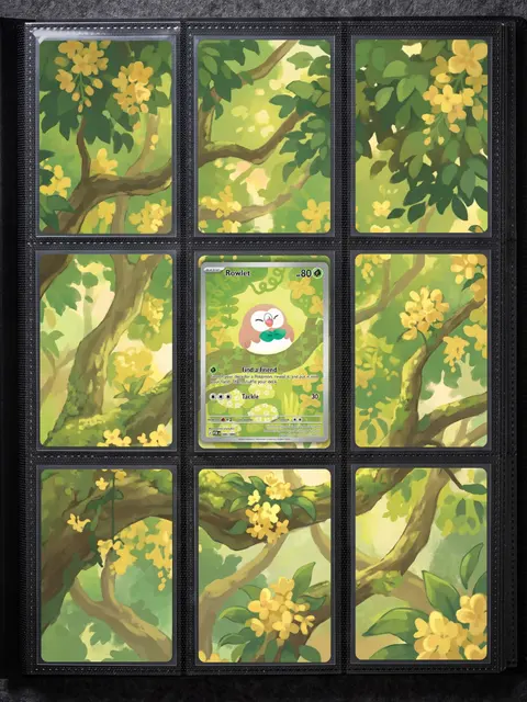 Extended art Rowlet — Perfect Order | CaliffoCustomTCG