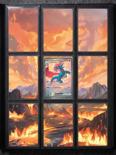Extended art Salamence — Journey Together | CaliffoCustomTCG
