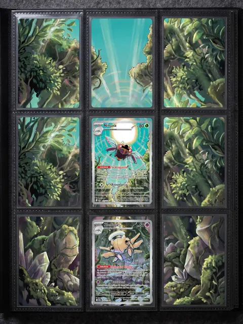 Extended art Shedinja & Ninjask — Mega Evolution | CaliffoCustomTCG