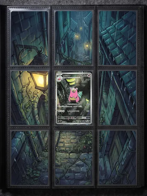 Extended art Slowbro — Pitch Black | CaliffoCustomTCG
