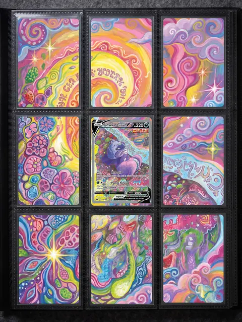 Extended art Galarian Slowking — Chilling Reign | CaliffoCustomTCG