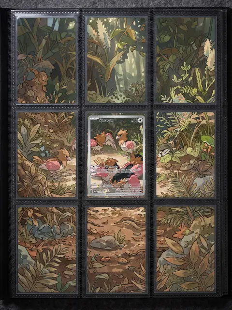 Extended art Spearow — Mega Evolution | CaliffoCustomTCG