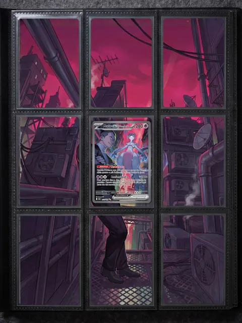 Extended art Mewtwo — Destined Rivals | CaliffoCustomTCG