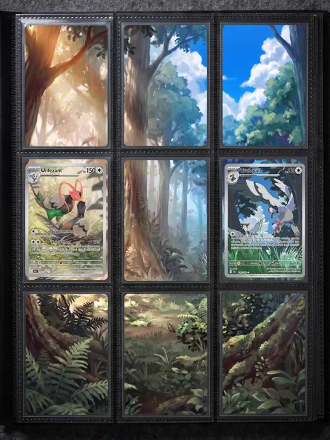 Extended art Unfezant & Tranquill — Black Bolt | CaliffoCustomTCG