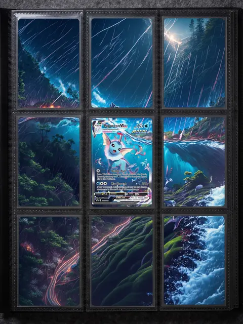 Extended art Vaporeon Vmax — Sword & Shield Promos | CaliffoCustomTCG