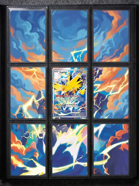 Extended art Zapdos — 30th Anniversary | CaliffoCustomTCG