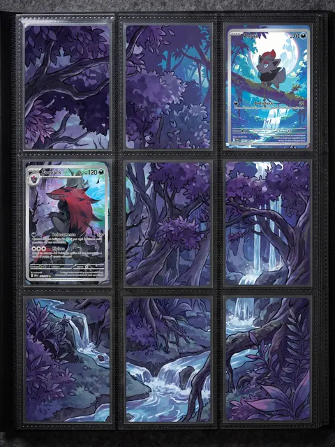 Extended art Zorua & Zoroark — White Flare | CaliffoCustomTCG