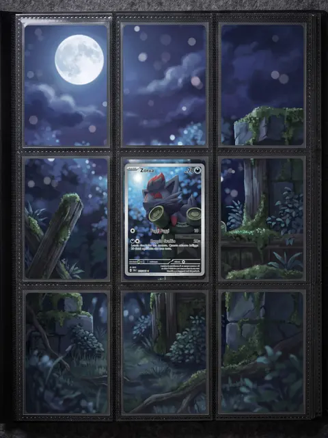 Extended art Zorua — Shrouded Fable | CaliffoCustomTCG